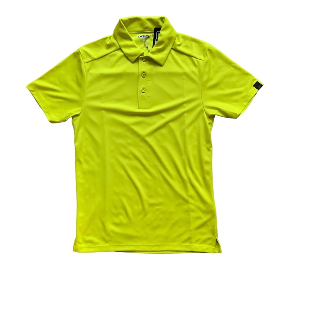 Ogio Neon Lime Green Golf Polo Shirt Men’s XS New with Tags
